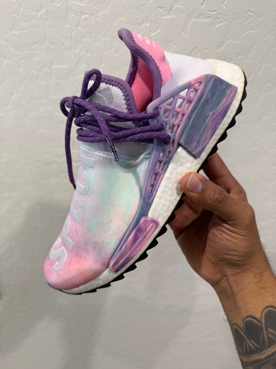 adidas Other - adidas Human Race NMD Pharrell Holi Festival Pink Glow AC7362 Size 8M OG All